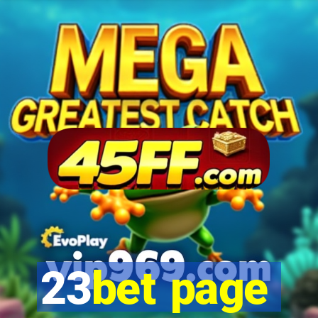 23bet page